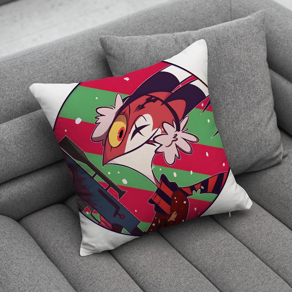 HHelluvaSS Anime BBoss Pillow Case Soft Cushion Cases for Farmhouse Sofa Decor Home Decorations and Protector