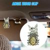 Angel Visor Clip Saint Christopher Medals For Car Angel St Christopher Visor Clip Accessories Bless Driving Religious Gift