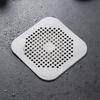 Quadratischer Silikon-Aufsauger für Abflüsse, Küchen, Badezimmer und Duschen, um zu verhindern, dass Spülen den Abfluss verstopfen.
