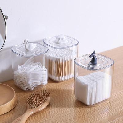 Creative A2999 Animal Desktop Dustproof Storage Box for Cotton Swabs