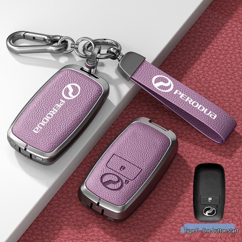 Universal Car Key Case: Fits PERODUA & Toyota Remotes, Key Shell Protection for Men & Women