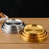 Thickened Barbecue Tray 304 Stainless Steel Steak Salad Plate Fruit Cake Tray  Kitchen