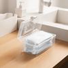 2/3PCS Dust Mask Storage Box Transparent Portable Transparent Plastic Storage Box Household Storage Box Kitchen Debris Storage