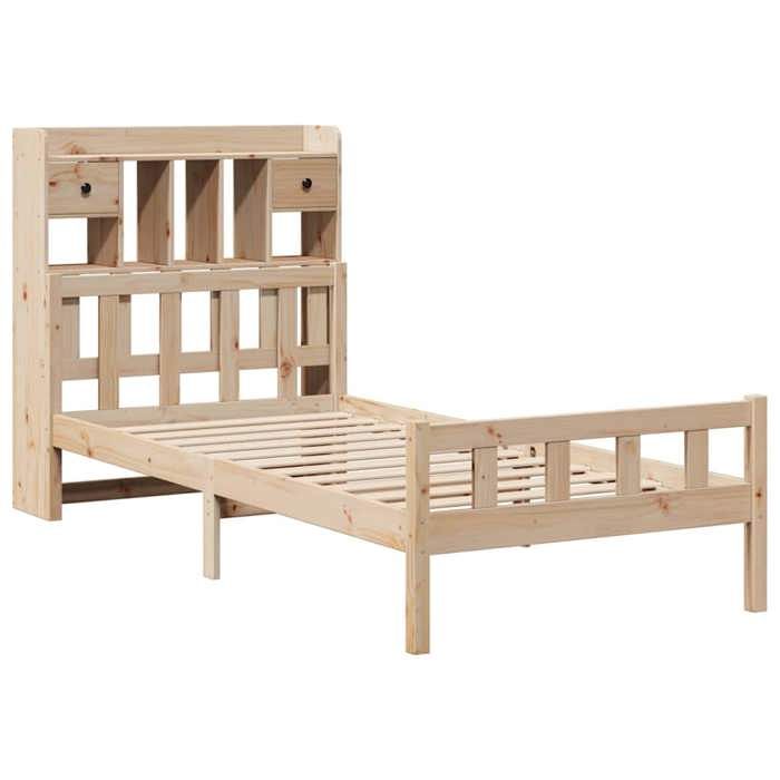 VidaXL Bunk Bed Without Mattress 90x190 Cm Solid Pine Wood 3322158