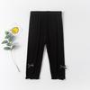 Girls' Summer Thin Capris: Casual Korean-Style Mid-Length Pants for Baby Girls and Kids