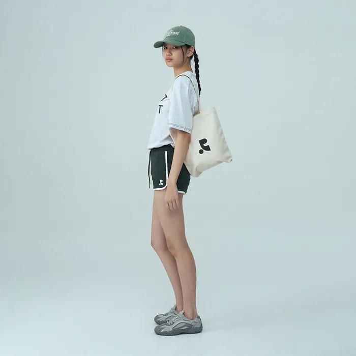 RS LOGO COTTON ECO BAG (IVORY)