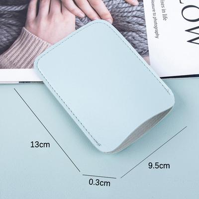 1Pc Wireless Mouse Storage Bag Suitable For Magic Mouse2 Protective Pu Leather Sleeve Bag Anti-Scratch Case