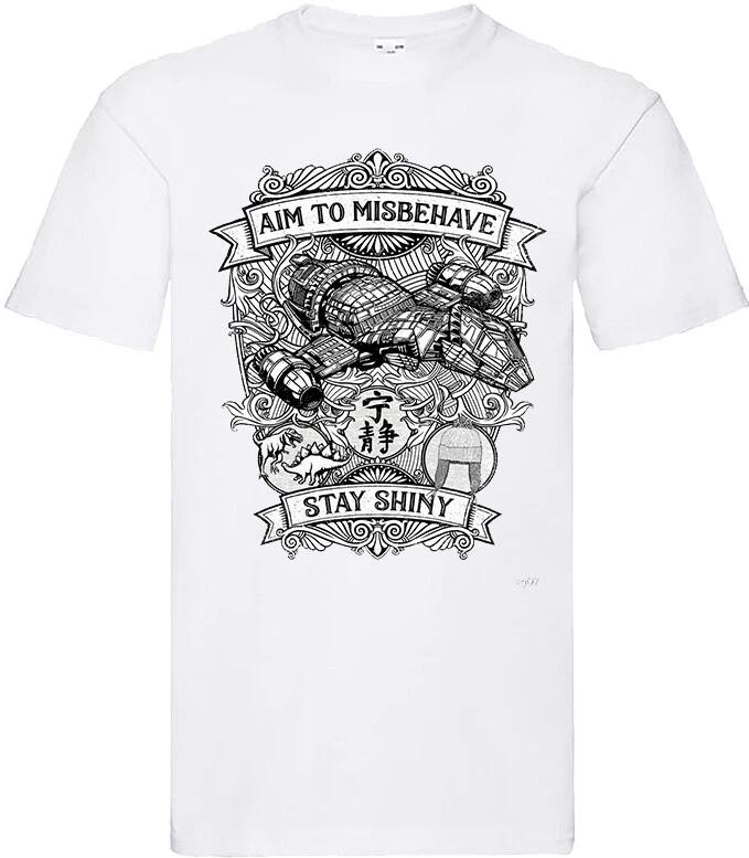 film movie novelty horror halloween funny t shirt for firefly serenity fans 4XL