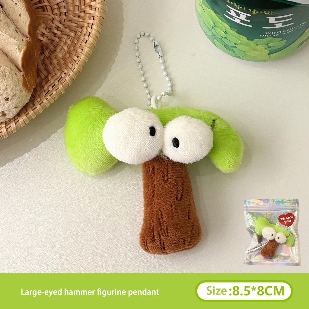 Creative Funny Plush Toy Small Hanging Item Backpack Keychain Cute Plush Doll Pendant Girlish Cute Pendant