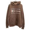 Champion Exclusive Long Sleeve Sweatshirts 2 Brown Back Brushed Women Used