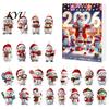 Weihnachts-Adventskalender 2026, Schneemann 24-Tage-Countdown-Box mit Acryl-Aufhänger für Mädchen Jungen Anhänger, Festlicher Baumschmuck, Feiertagsgeschenk Kinder