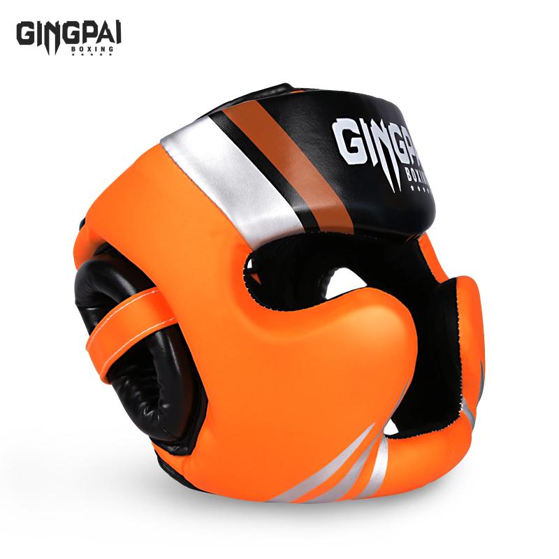 For Full-Covered ABS Material Kickboxing Muay Thai Helmets Adult Child Safety Training Headgear Promotional Protector Boxing