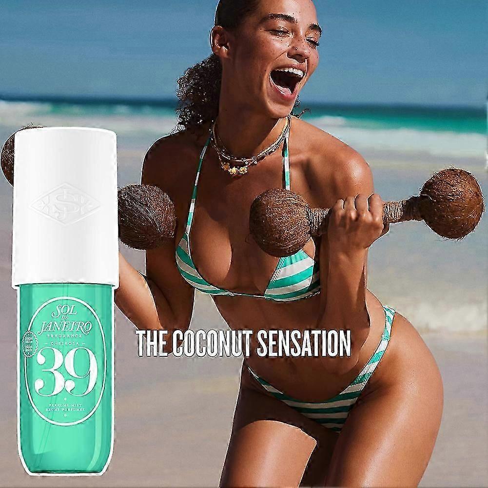Brazilian Parfum Body Mist - Fragranza Versatile per Capelli e Corpo, Aromi Rinfrescanti a Lunga Durata per Uomo e Donna, Perfetto per Vacanza o Ufficio