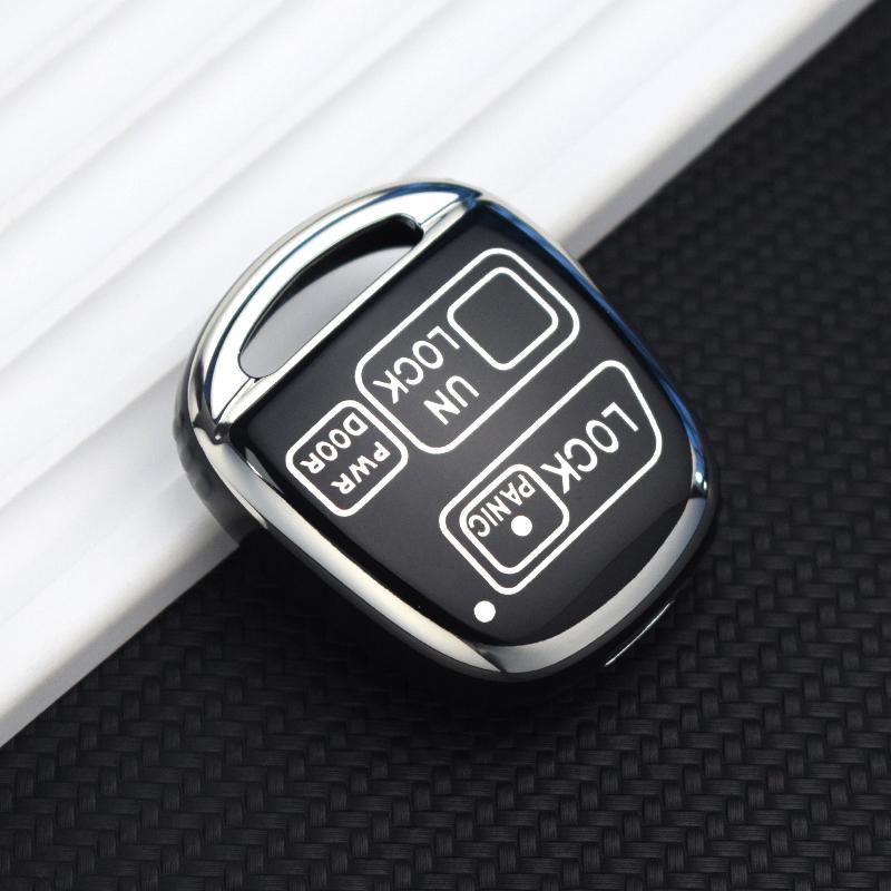New TPU Car Key Fob Cover Case for Toyota Avensis Yaris Camry 30 RAV4 Land Cruiser 120 Prado Corolla Land Cruiser for Lexus RX 330 Is200