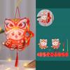 Handmade Handheld Rabbit  Lantern Chinese Light-Up Bunny Lantern  Photography Props