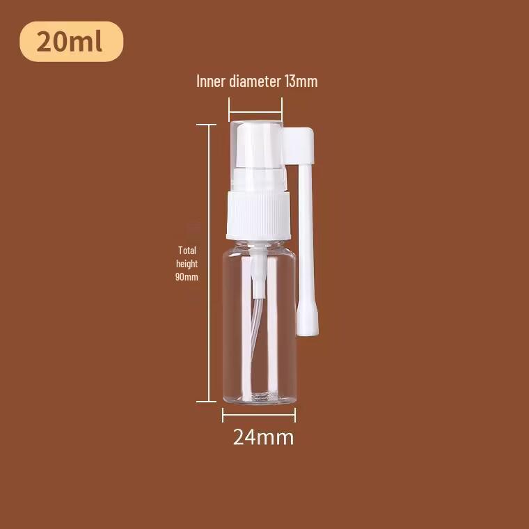 360° Rotating Fine Mist Spray Bottle, Elephant Trunk Design for Nose Mouth, White PE