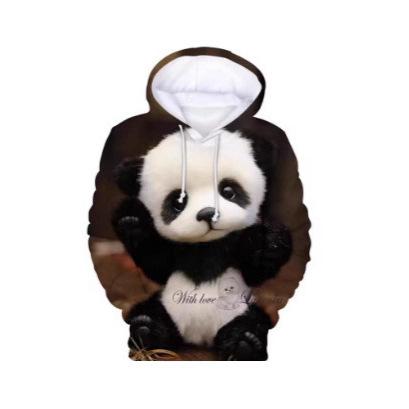 Fashion Women's T-Shirt New Creative China Panda Men's Ladies Hoodie Sweatshirt Hara Zhuku 3D Printed Pat Tat Cute