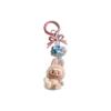 Christmas Labubu Kawaii Particles Keychain Bag Cell Phone Charm Key Chain Christmas Gift Cute Plush Charm