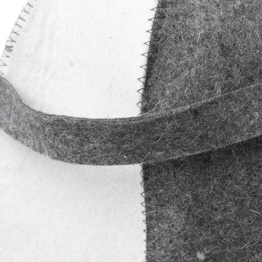 Wool Felt Sauna Hat Anti Heat Russian Banya Cap For Bath House for Head for Prot