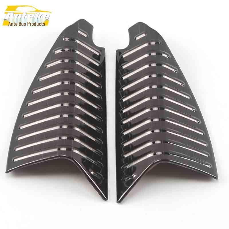 Karoq A-Pillar Decorative Stickers & Stainless Steel Triangle Sequins Car Accessories