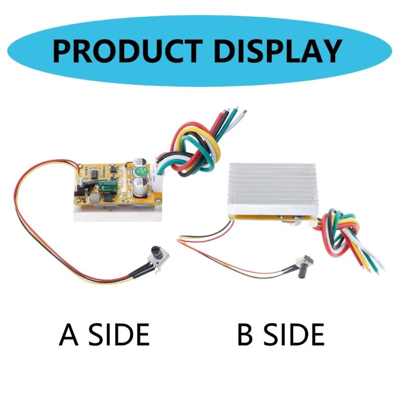 5-36V 350W BLDC Three Phase Brushless Without Hall Motor Controller Brushless Sensors Motor Driver Replacement Part