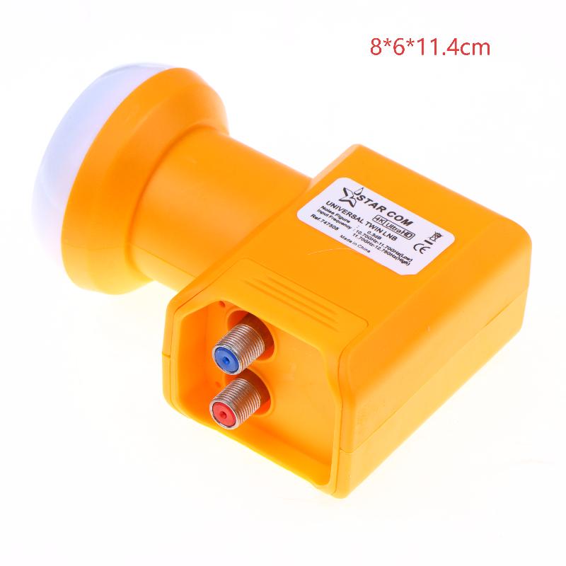 Ku-Band Linear Converter Twin Lnb 4K Ultra Hd Universal Dual Output Satellite For Dish Tv Receiver