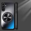 Magnetic Case for Samsung A54 A34 A24 A14 Matte Shockproof 360° Rotating Ring Holder Cover for Samsung A55 A35 A25 A15 A05S A56