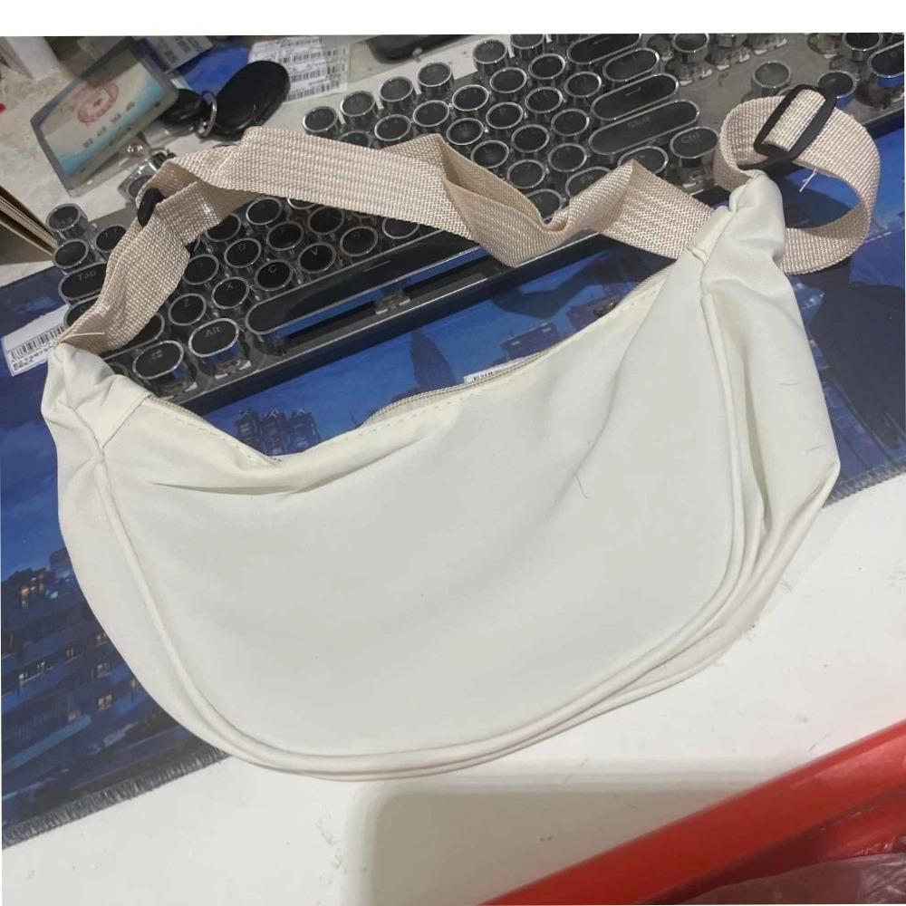 Bag Nylon Handbag Single Shoulder Bags Crossbody Bag Korean Dumpling Bags Women Messenger Bags бежевый
