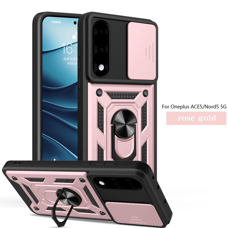 

Heavy Duty Armor Phone Case For Oneplus Nord 5 5G Lens Protect Ring Stand Cover Capa For Oneplus Nord CE5 CE4 Lite N20 N30 Coque OnePlus Nord 5