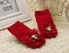 Baby Kids Girls Comfortable Floral Cute Cotton Sock Slippers Warm  Socks