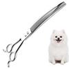 8.0 Inch, Fish Bone Dense Teeth Curved Teeth Cosmetic Scissors Curved Scissors, Pet Trimming Scissors Curved Teeth Scissors Pet Curved Teeth