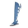Over the Knee Boots Sandals Women's Summer Denim Sandals Custom Roman Gladiator High Top Ladies Long Boots Beach Sandals WSH3896