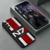 Soft Phone Case For Samsung A17 A37 A57 A16 A36 A56 A15 A35 A55 N7 Mass Effect A14 A34 A54 A13 A33 A53 A27 A26 A25 A24 A23 A07 A