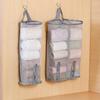 Hängende Netz-Aufbewahrungstasche Unterwäsche Socken-Organizer Sichtbar Atmungsaktiv Waschbar Für Kleiderschrank Schlafzimmer Wohnheim Home Organization