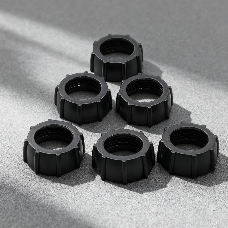 6 ks Náhradních utahovacích matic pro 17mm kulové klouby v držácích do vozidla, magnetických držácích a bezdrátových nabíječkách