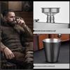 Portable 316 Stainless Steel Hip Flask
