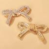 Shimmering Shoe Flower Clip Stylish Shoe Clip with Removable Gems Eye Catching Bowknot Shoe Accessory for Parties Dates