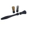 3Pcs Car Detailing Brush Set Soft Bristle Car Cleaning Brush Tire Wheel Brush