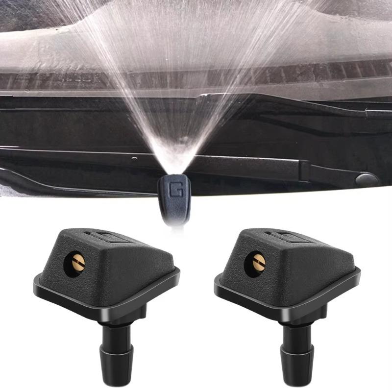 2Pc Car Windscreen Washer Water Spray Jets Nozzles For Seat Ibiza Leon Mk3 5F Ateca Alhambra Altea Arona Arosa Cordoba Exeo Inca