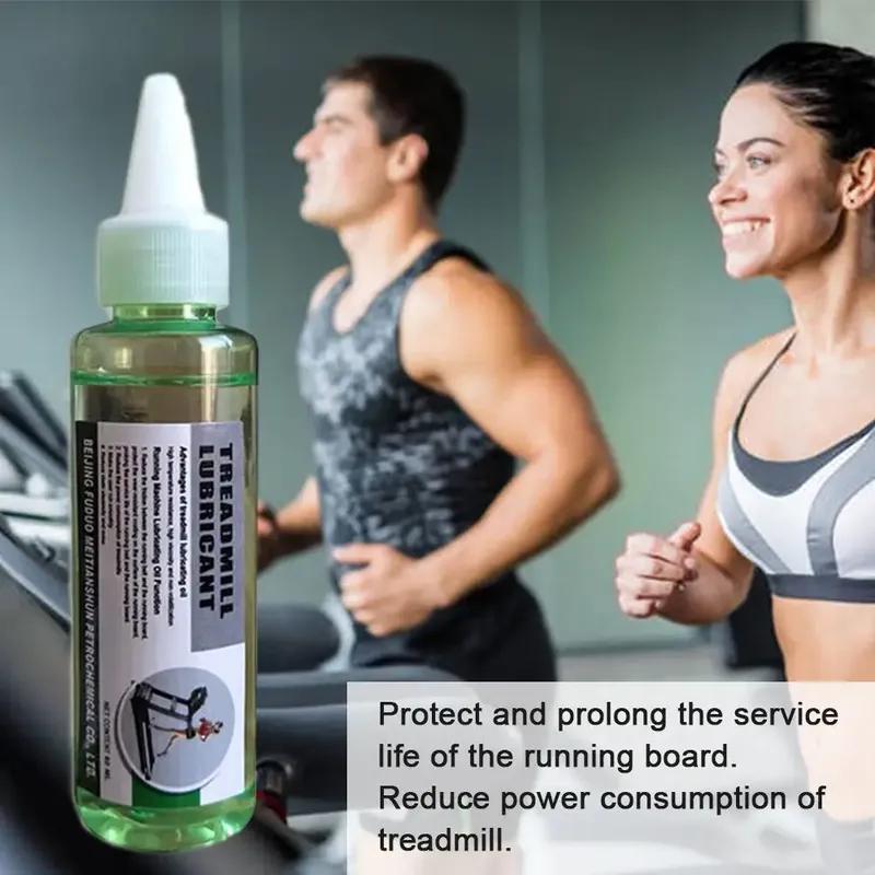 60ml Silicone Treadmill Lubricant Belt Maintenance Oil for Smooth Running Machine Operation