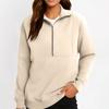 Womens Casual Long Sleeve Drawstring Sweatshirt Pullover Tops Loose Oversized Clothes