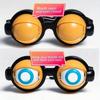 1 Stück Lustige Brille für Kinder Verrückte Kulleraugen Brille mit Blinzelndem Augapfel Neuheit Halloween Weihnachtsgeschenke Streichrequisiten