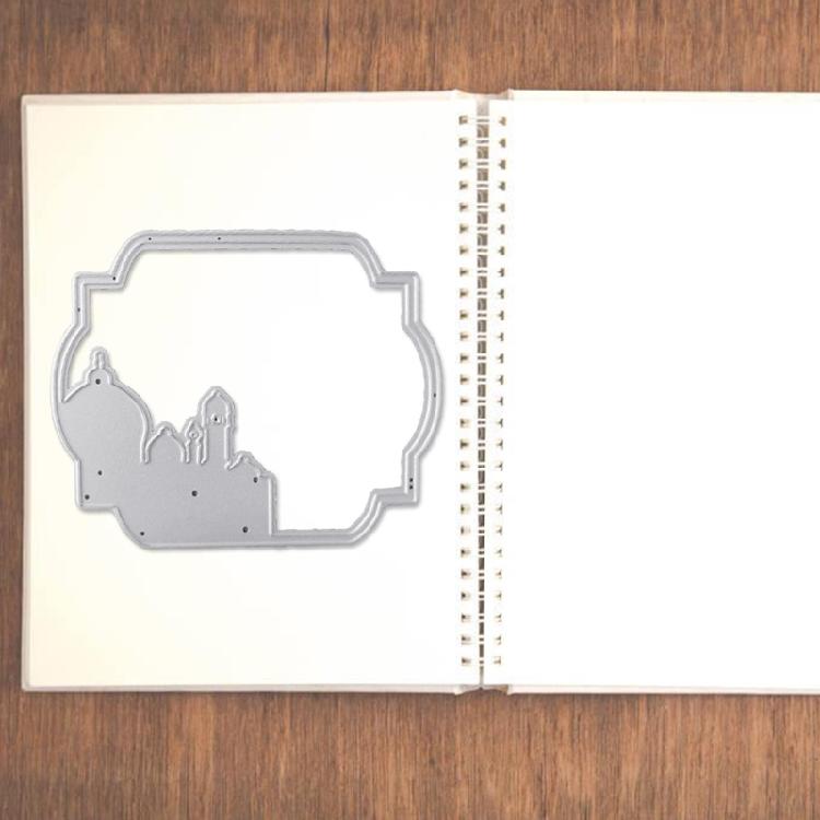 Temple Castle Metal Cutting Dies Card Embossing DIY Photo Album Template Mold