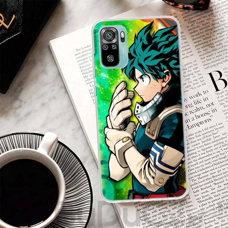 

Midoriya Izuku Deku MHA My Hero Cover For Xiaomi Redmi Note 14 13 12S 12 11 Pro Plus Phone Case 11S 10S 10 11E 11T + 9S 9 Print Redmi Note 12 4G