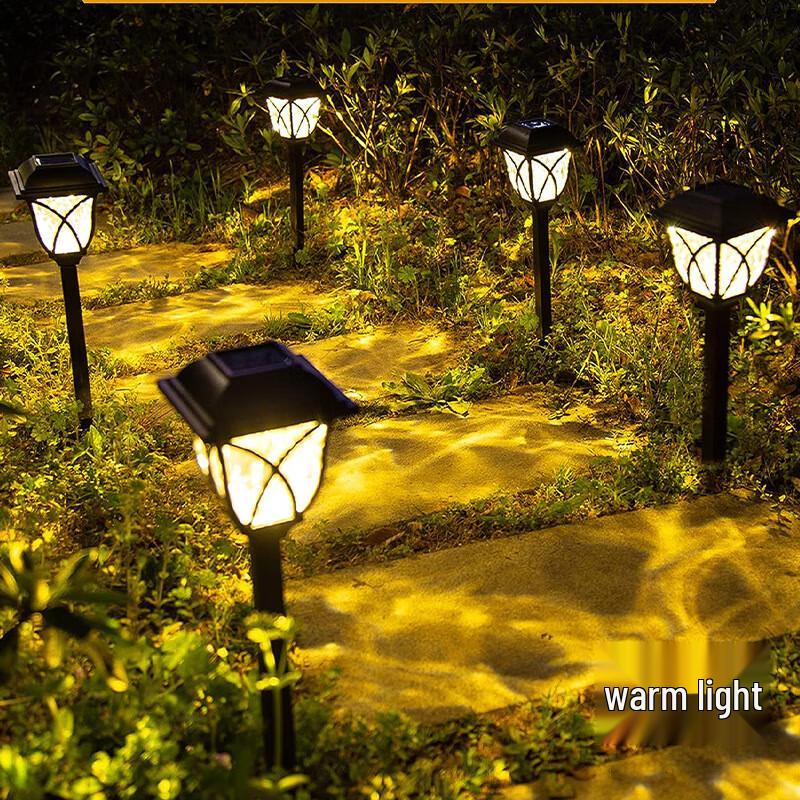 Solar Powered Outdoor Square Lawn Lights