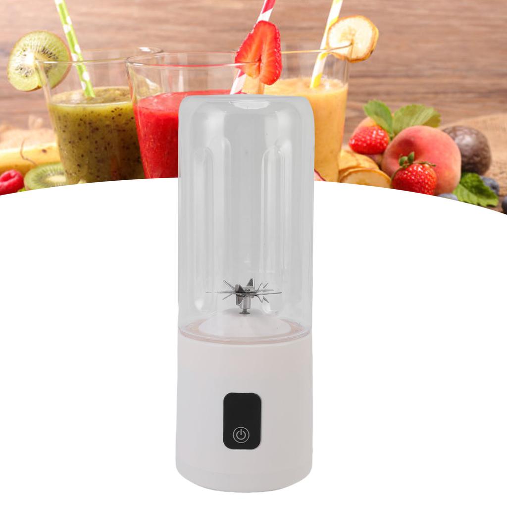 Portable Blender Cup Re Able Electric USB R Blender 500ml Large Capacity with 1500mAh Battery for Fruit