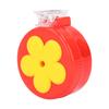 4sets ABS Hummingbird Clip Feeder With Brushes Flower Hummingbird Feeder  Outdoor Use