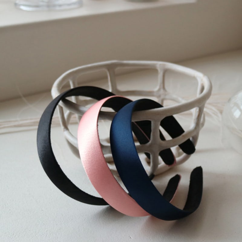 FANTASTIC PLANET Classic Satin Hairband Medium (3colors)