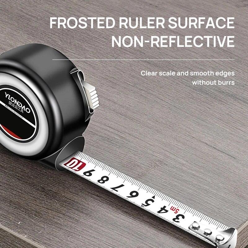 Mini Meter Ruler Measuring 5M Stainless Steel Self Locking High Precision Measuring Rule Tool Steel Tape Measure