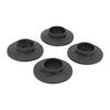 Feet Pads Washing Machine Feet Pads 4pcs Anti-Vibration Black